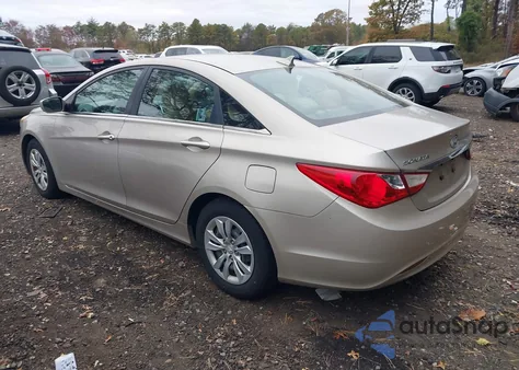 2011 Hyundai Sonata Gls из США, поврежденный, VIN 5NPEB4AC1BH089051